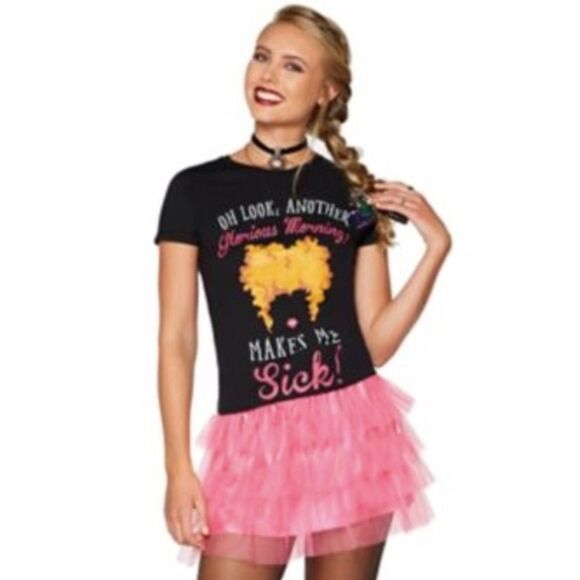 Disney Top Nwt Diane’s Hocus Pocus Winifred Another Glorious Morning Size XXL - Picture 1 of 9